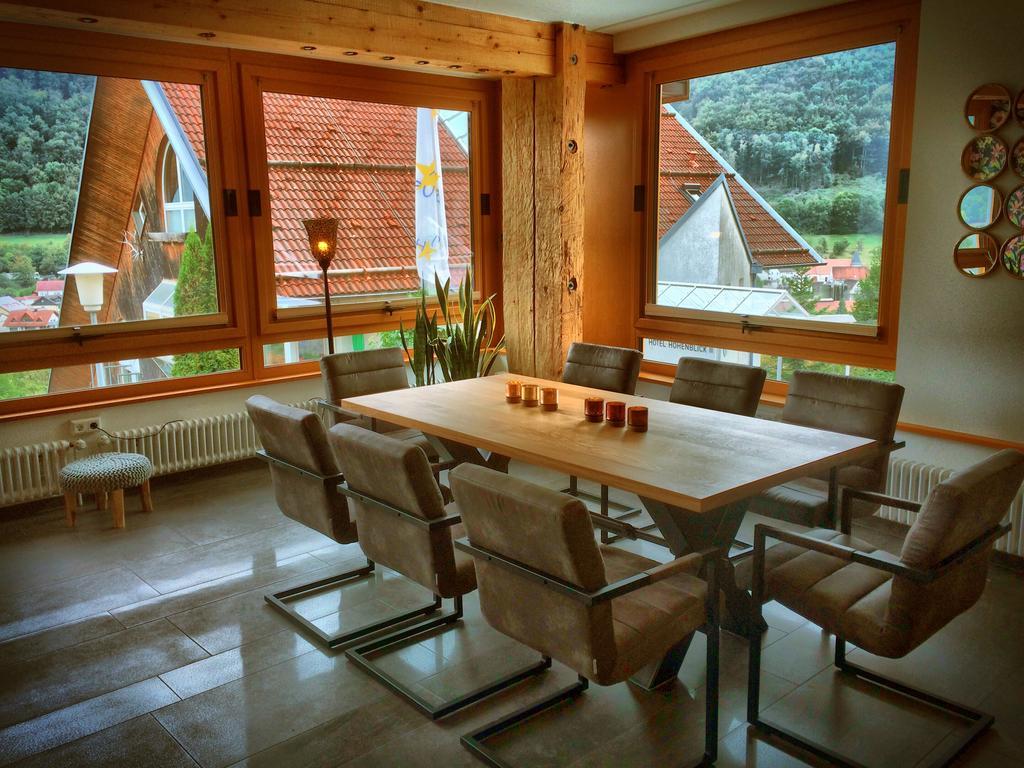 Akzent Hotel Hoehenblick Muehlhausen im Taele Exteriör bild