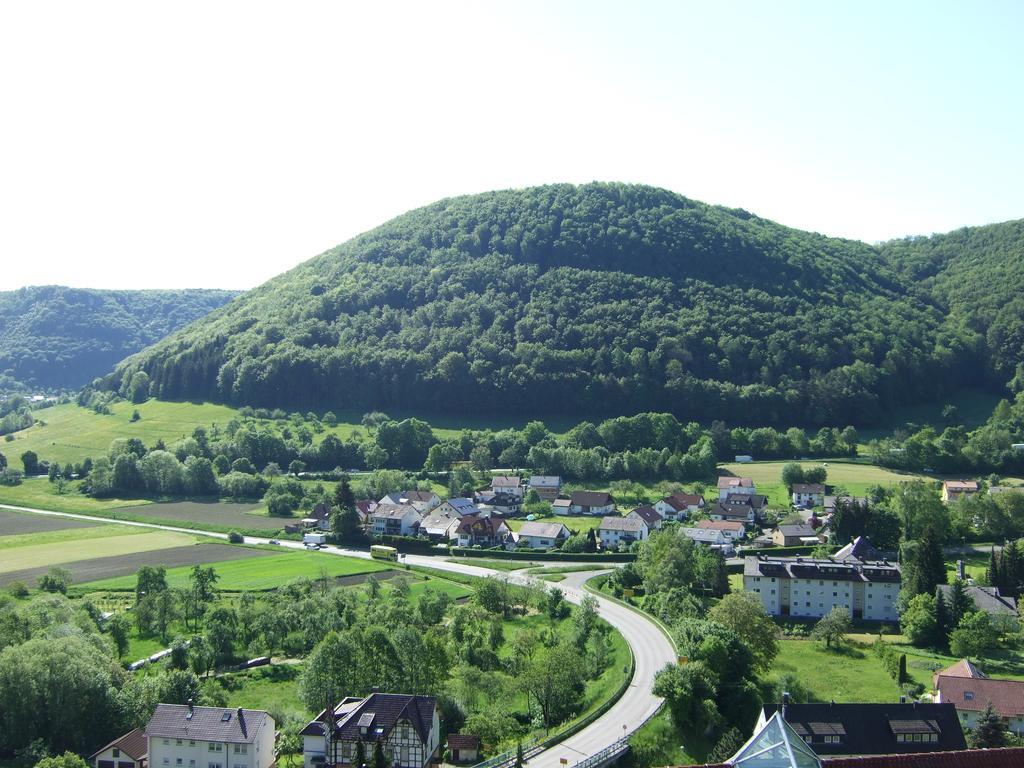 Akzent Hotel Hoehenblick Muehlhausen im Taele Exteriör bild